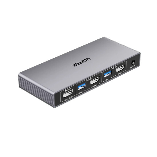 Unitek превключвател KVM Switch - HDMI 4K@60Hz - V1309AGY01 Unitek превключвател KVM Switch - HDMI 4K@60Hz - V1309AGY01