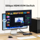 Unitek превключвател KVM Switch - HDMI 4K@60Hz - V1309AGY01 Unitek превключвател KVM Switch - HDMI 4K@60Hz - V1309AGY01