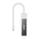 Unitek хъб USB-C/USB-A 3.0 HUB 4 port, Bi-Directional, Detachable Cable, White - H1319AWH01 Unitek хъб USB-C/USB-A 3.0 HUB 4 port, Bi-Directional, Detachable Cable, White - H1319AWH01