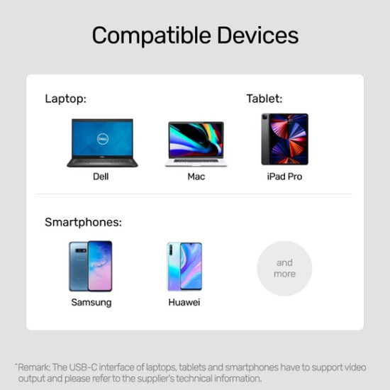 Unitek Адаптер Adapter USB-C M / HDMI 2.1 F - 8K, 120Hz, Aluminium - V1416B Unitek Адаптер Adapter USB-C M / HDMI 2.1 F - 8K, 120Hz, Aluminium - V1416B
