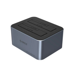 Orico докинг станция Storage - HDD/SSD Dock - 2 BAY Offline Clone 2.5/3.5 USB-C/USB-A - 6626C3-C-V1 Orico докинг станция Storage - HDD/SSD Dock - 2 BAY Offline Clone 2.5/3.5 USB-C/USB-A - 6626C3-C-V1