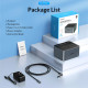 Orico докинг станция Storage - HDD/SSD Dock - 2 BAY Offline Clone 2.5/3.5 USB-C/USB-A - 6626C3-C-V1 Orico докинг станция Storage - HDD/SSD Dock - 2 BAY Offline Clone 2.5/3.5 USB-C/USB-A - 6626C3-C-V1