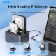 Orico докинг станция Storage - HDD/SSD Dock - 2 BAY Offline Clone 2.5/3.5 USB-C/USB-A - 6626C3-C-V1 Orico докинг станция Storage - HDD/SSD Dock - 2 BAY Offline Clone 2.5/3.5 USB-C/USB-A - 6626C3-C-V1