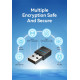 Vention безжичен адаптер WiFi USB adapter Dual Band, 650Mbps, Black - KDSB0