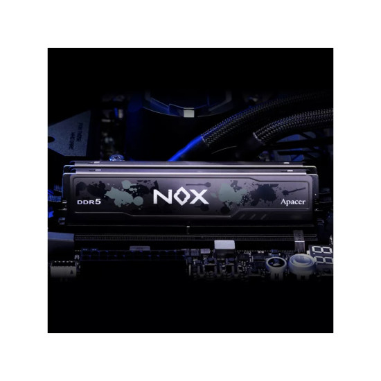 Apacer гейминг памет RAM 8GB NOX DDR5 DIMM 5600 1024x16 - AH5U08G56C52RMBAA-1 Apacer гейминг памет RAM 8GB NOX DDR5 DIMM 5600 1024x16 - AH5U08G56C52RMBAA-1