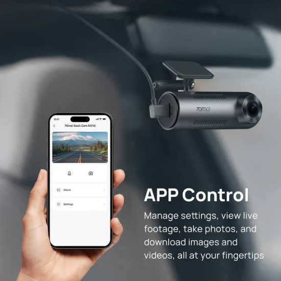70mai Видеорегистратор Dash Cam M310 Grey 70mai Видеорегистратор Dash Cam M310 Grey
