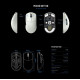 Lamzu професионална геймърска мишка MAYA X 8K - Wireless Gaming Mouse - Purple Shadow Lamzu професионална геймърска мишка MAYA X 8K - Wireless Gaming Mouse - Purple Shadow