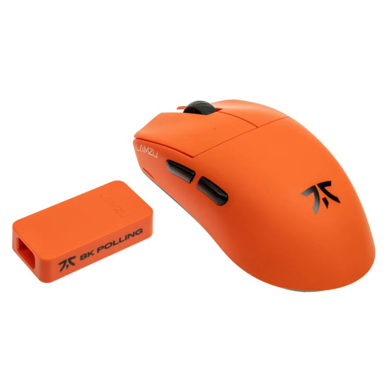 Lamzu професионална геймърска мишка MAYA X 8K - Wireless Gaming Mouse - Fnatic Special Edition Orange Lamzu професионална геймърска мишка MAYA X 8K - Wireless Gaming Mouse - Fnatic Special Edition Orange