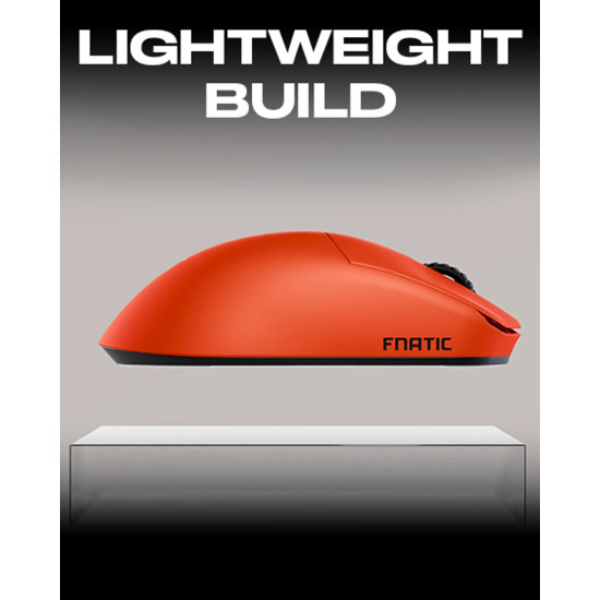 Lamzu професионална геймърска мишка MAYA X 8K - Wireless Gaming Mouse - Fnatic Special Edition Orange Lamzu професионална геймърска мишка MAYA X 8K - Wireless Gaming Mouse - Fnatic Special Edition Orange
