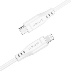 Acefast Кабел USB-C to Lightning Cable 30W 1.20m MFI Certified TPE - C3-01 - White Acefast Кабел USB-C to Lightning Cable 30W 1.20m MFI Certified TPE - C3-01 - White