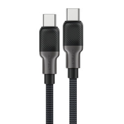 Acefast Кабел USB-C to USB-C Cable 60W Silicone braid 1.2m - C10-03 - Black Acefast Кабел USB-C to USB-C Cable 60W Silicone braid 1.2m - C10-03 - Black