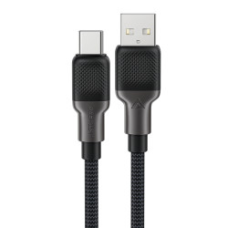 Acefast Кабел USB-A to USB-C Cable 3A 1.2m - C10-04 - Black Acefast Кабел USB-A to USB-C Cable 3A 1.2m - C10-04 - Black