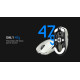 Lamzu професионална геймърска мишка MAYA X 8K - Wireless Gaming Mouse - White Lamzu професионална геймърска мишка MAYA X 8K - Wireless Gaming Mouse - White