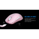 Lamzu професионална геймърска мишка ATLANTIS MINI [Champion Edition] 1K (8K compatible) - Wireless Gaming Mouse - Light Pink