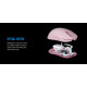 Lamzu професионална геймърска мишка ATLANTIS MINI [Champion Edition] 1K (8K compatible) - Wireless Gaming Mouse - Light Pink