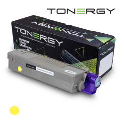 Tonergy съвместима Тонер Касета Compatible Toner Cartridge OKI 44315301 Yellow, 6k Tonergy съвместима Тонер Касета Compatible Toner Cartridge OKI 44315301 Yellow, 6k