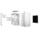 be quiet! кутия Case ATX - Pure Base 501 Airflow Window White