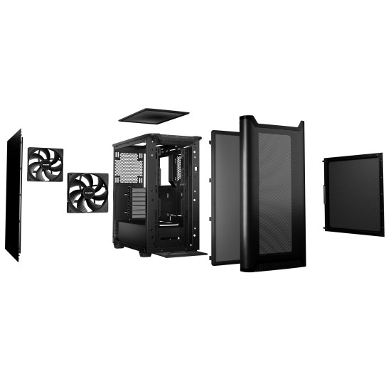 be quiet! кутия Case ATX - Pure Base 501 Airflow Black