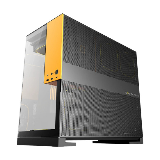 Geometric Future кутия Case EATX - Model 5 Black/Yellow