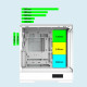 Zalman кутия Case ATX - P50 DS White - Digital Display, Addressable RGB Zalman кутия Case ATX - P50 DS White - Digital Display, Addressable RGB