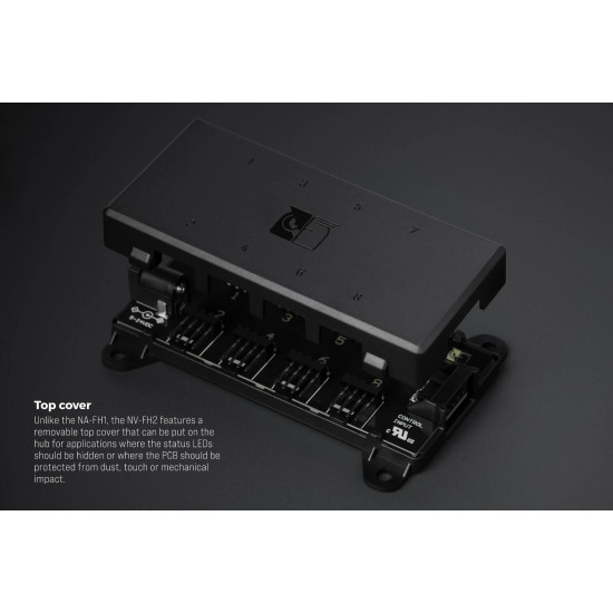 Noctua разклонител за вентилатори Fan Hub - 8 port PWM 5V/12V/24V - NV-FH2 Noctua разклонител за вентилатори Fan Hub - 8 port PWM 5V/12V/24V - NV-FH2