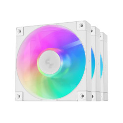 DeepCool Комплект вентилатори Fan Pack 3-in-1 3x120mm - FD12 White, Addressable RGB DeepCool Комплект вентилатори Fan Pack 3-in-1 3x120mm - FD12 White, Addressable RGB