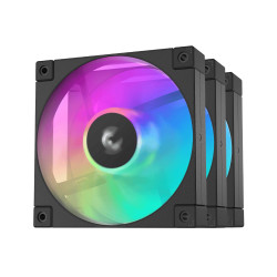 DeepCool Комплект вентилатори Fan Pack 3-in-1 3x120mm - FD12 Black, Addressable RGB DeepCool Комплект вентилатори Fan Pack 3-in-1 3x120mm - FD12 Black, Addressable RGB