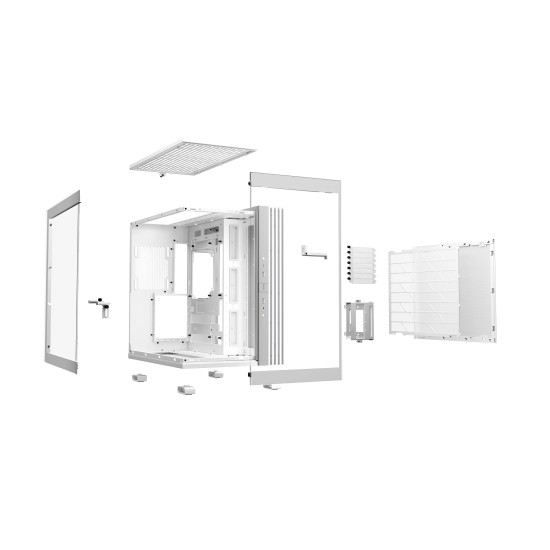be quiet! кутия Case ATX - LIGHT BASE 600 DX White be quiet! кутия Case ATX - LIGHT BASE 600 DX White