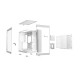 be quiet! кутия Case ATX - LIGHT BASE 600 DX White be quiet! кутия Case ATX - LIGHT BASE 600 DX White