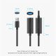 Vention Кабел удължение USB 3.0 AM / AF Active Extension Cable 5M Black - CBMBJ Vention Кабел удължение USB 3.0 AM / AF Active Extension Cable 5M Black - CBMBJ