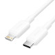 Vention кабел Cable USB 2.0 Type-C to Lighting 1m White - LAKWF Vention кабел Cable USB 2.0 Type-C to Lighting 1m White - LAKWF