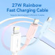 Vention кабел Cable USB 2.0 Type-C to Lighting 1m White - LAKWF Vention кабел Cable USB 2.0 Type-C to Lighting 1m White - LAKWF