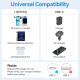 Vention кабел Cable USB 2.0 Type-C to Lighting 1m White - LAKWF Vention кабел Cable USB 2.0 Type-C to Lighting 1m White - LAKWF