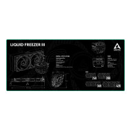 Arctic геймърски пад за мишка Gaming Mousepad Liquid Freezer III Design