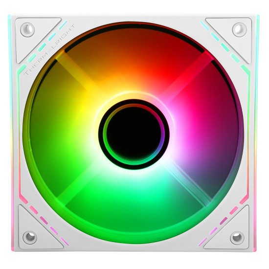 Thermalright вентилатор Fan 120mm - TL-M12W-S - Infinity Mirror aRGB Lighting, White Thermalright вентилатор Fan 120mm - TL-M12W-S - Infinity Mirror aRGB Lighting, White