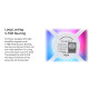 Thermalright вентилатор Fan 120mm - TL-M12W-S - Infinity Mirror aRGB Lighting, White Thermalright вентилатор Fan 120mm - TL-M12W-S - Infinity Mirror aRGB Lighting, White