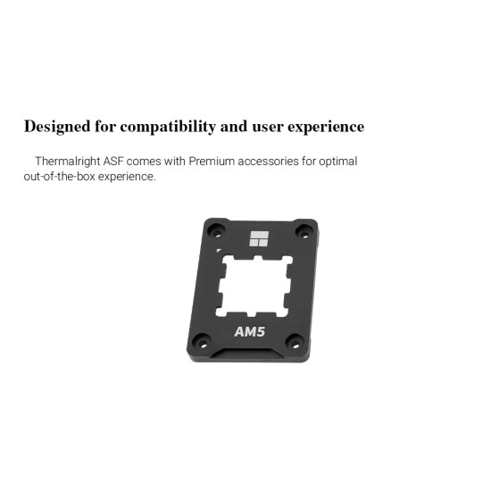 Thermalright Mounting KIT - Bending Correct Frame - ASF AM5 BLACK V2 Thermalright Mounting KIT - Bending Correct Frame - ASF AM5 BLACK V2