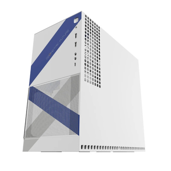 Geometric Future кутия Case EATX - Model 4 Lancelot White