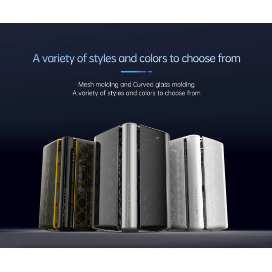 Geometric Future кутия Case mATX - Model 2 THE ARK Mesh White Geometric Future кутия Case mATX - Model 2 THE ARK Mesh White