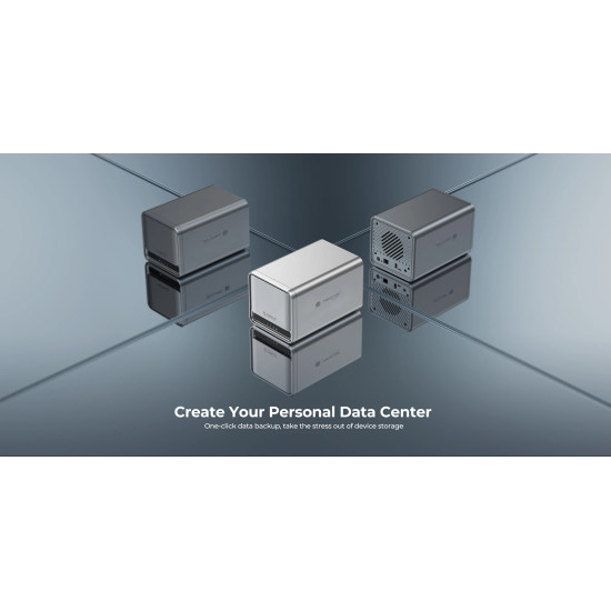 Orico NAS устройство Personal Cloud Storage MetaCube - TS200-EU-GY-BP Orico NAS устройство Personal Cloud Storage MetaCube - TS200-EU-GY-BP