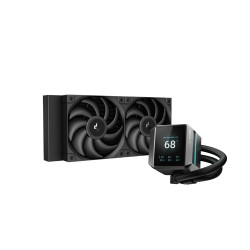 DeepCool водно охлаждане Water Cooling MYSTIQUE 240 - LCD Screen, A-RGB DeepCool водно охлаждане Water Cooling MYSTIQUE 240 - LCD Screen, A-RGB