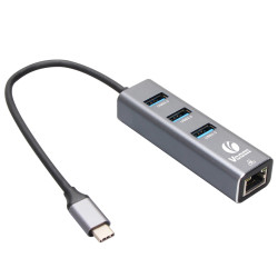 VCom докинг станция Docking USB Type-C to USB3.0 x 3 + LAN - DH311B VCom докинг станция Docking USB Type-C to USB3.0 x 3 + LAN - DH311B