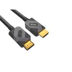 VCom Кабел HDMI v2.1 M / M 2.0m  - 8K Dolby Vision HDR, Black/Grey - CG805-2.0m VCom Кабел HDMI v2.1 M / M 2.0m  - 8K Dolby Vision HDR, Black/Grey - CG805-2.0m