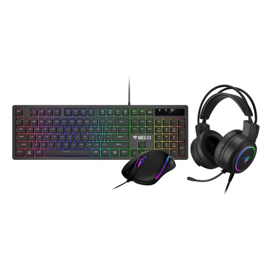 Gamdias геймърски комплект Gaming COMBO - POSEIDON E2 3-in-1 Combo - Keyboard + Mouse + Headphones Gamdias геймърски комплект Gaming COMBO - POSEIDON E2 3-in-1 Combo - Keyboard + Mouse + Headphones