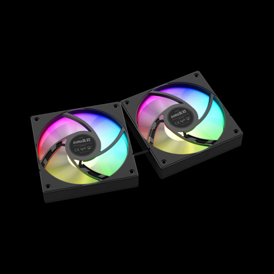Gamdias водно охлаждане Water Cooling 240mm - AURA GL240 v2 - aRGB Gamdias водно охлаждане Water Cooling 240mm - AURA GL240 v2 - aRGB