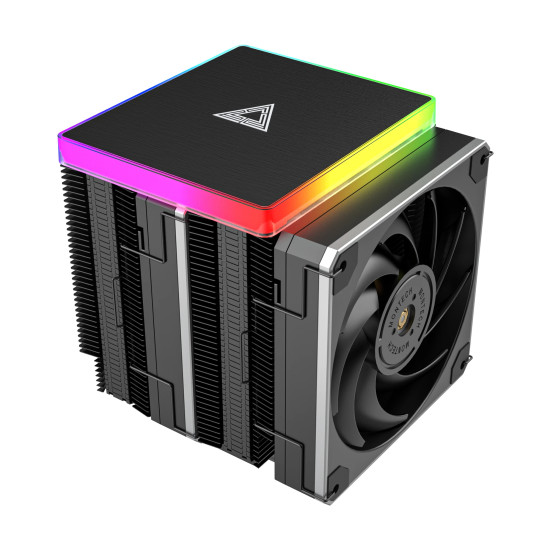 Montech охладител METAL DT24 PREMIUM, CPU Cooler, 270W TDP, Dual Tower, ARGB, Black Montech охладител METAL DT24 PREMIUM, CPU Cooler, 270W TDP, Dual Tower, ARGB, Black