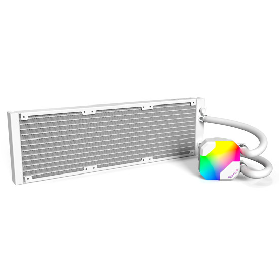 Montech водно охлаждане Hyper Flow ARGB 360, CPU Liquid Cooler, White Montech водно охлаждане Hyper Flow ARGB 360, CPU Liquid Cooler, White