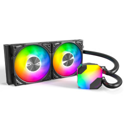 Montech водно охлаждане Hyper Flow ARGB 240, CPU Liquid Cooler, Black