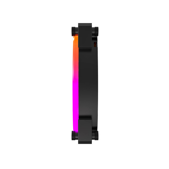 Montech вентилатор RX120 PWM, REVERSE Fan, 120mm, ARGB, Black Montech вентилатор RX120 PWM, REVERSE Fan, 120mm, ARGB, Black