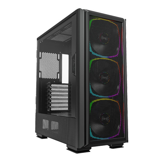 Montech кутия SKY TWO GX, Mid-tower Case, TG, 3x140mm ARGB Fans, Black Montech кутия SKY TWO GX, Mid-tower Case, TG, 3x140mm ARGB Fans, Black